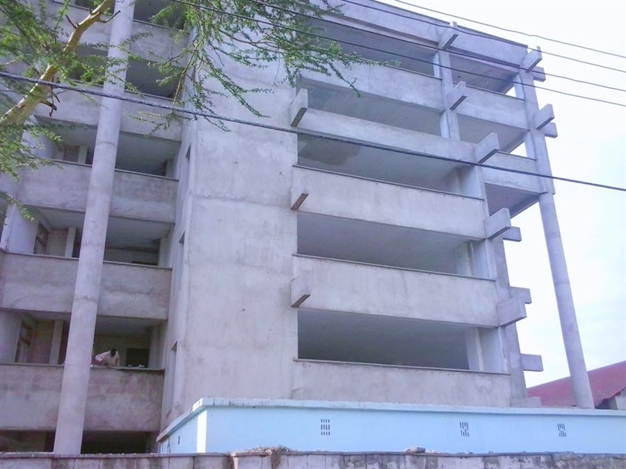 High-rise building under construction in Nairobi